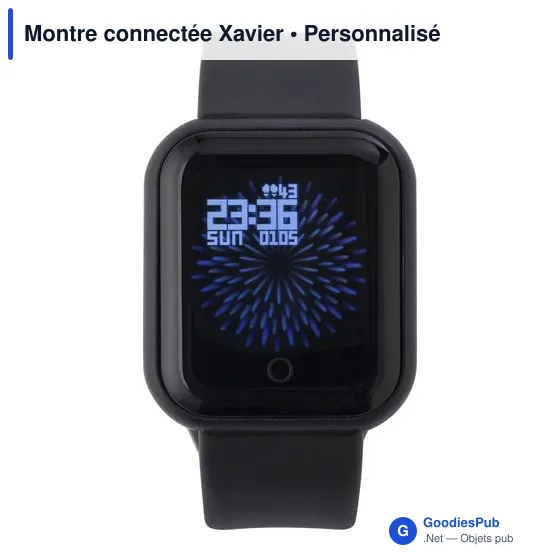 Montre connectée personnalisable avec logo pour entreprises - Image 3