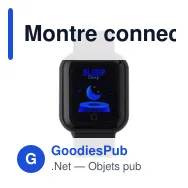 Montre connectée personnalisable avec logo pour entreprises - Miniature 4