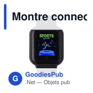 Montre connectée personnalisable avec logo pour entreprises - Miniature 5
