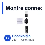 Montre connectée personnalisable avec logo pour entreprises - Miniature 6