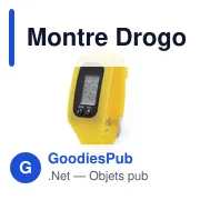 Montre numérique personnalisable avec logo - Montre Drogon - Miniature 5