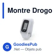 Montre numérique personnalisable avec logo - Montre Drogon - Miniature 6
