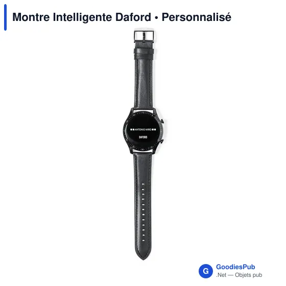 Montre connectée personnalisable avec logo - Daford - Image 2