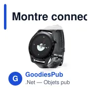 Montre connectée personnalisable avec logo - Daford - Miniature 3