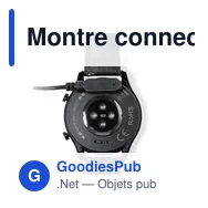 Montre connectée personnalisable avec logo - Daford - Miniature 4