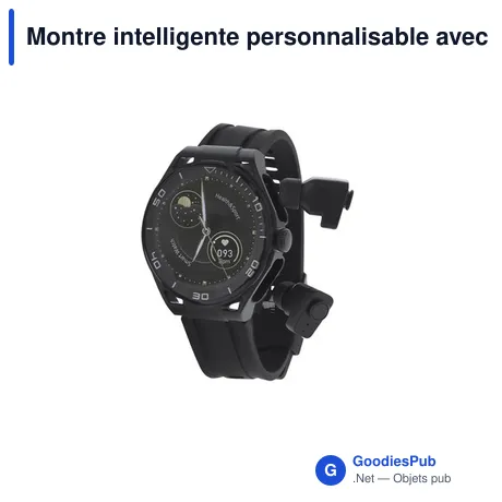 Montre intelligente personnalisable avec logo - Klemen