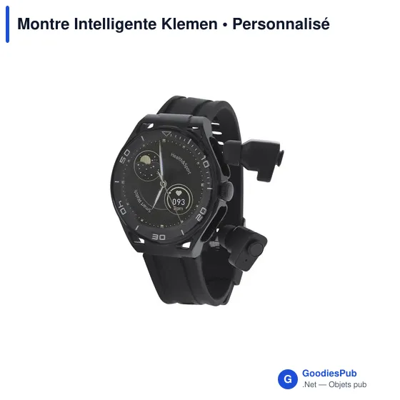 Montre intelligente personnalisable avec logo - Klemen - Image 1