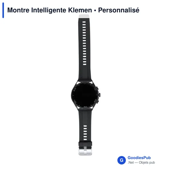 Montre intelligente personnalisable avec logo - Klemen - Image 2