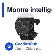 Montre intelligente personnalisable avec logo - Klemen - Miniature 3