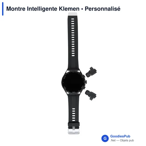 Montre intelligente personnalisable avec logo - Klemen - Image 7