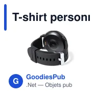 T-shirt personnalisable pour entreprise avec logo - Miniature 6