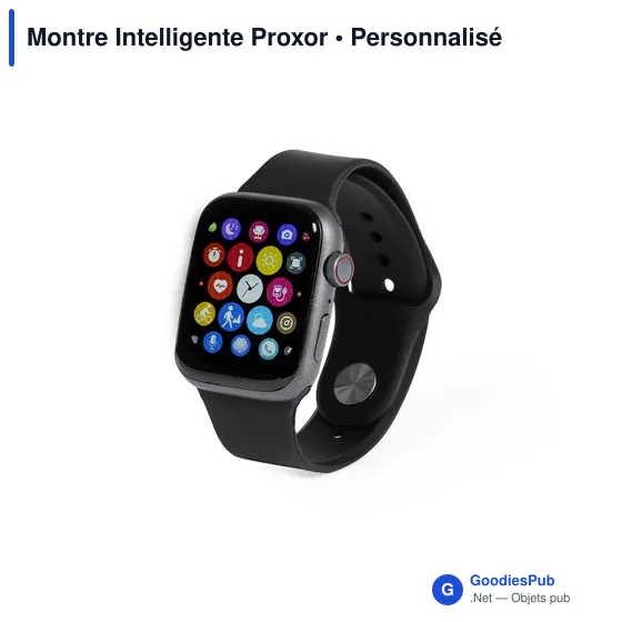 Montre connectée personnalisable Proxor avec logo - Image 1