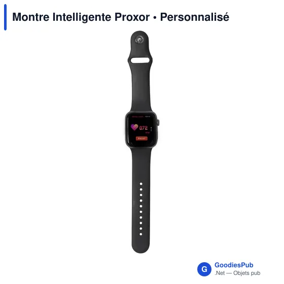 Montre connectée personnalisable Proxor avec logo - Image 2