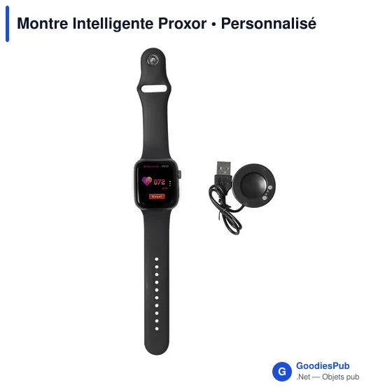 Montre connectée personnalisable Proxor avec logo - Image 3