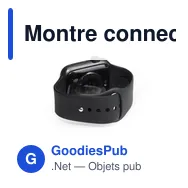 Montre connectée personnalisable Proxor avec logo - Miniature 4