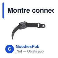 Montre connectée personnalisable Proxor avec logo - Miniature 5