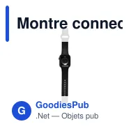Montre connectée personnalisable Proxor avec logo - Miniature 8