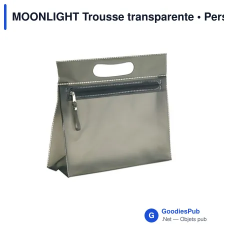MOONLIGHT Trousse transparente