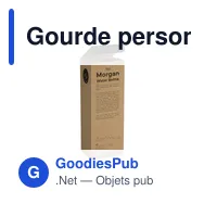 Gourde personnalisable Morgan Water Bottle Tritan™ Renew 650 ml avec logo - Miniature 4