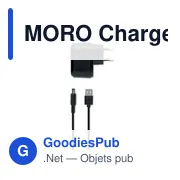 MORO Chargeur sans fil en bambou - Miniature 7