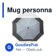Mug personnalisé avec logo entreprise polyester recyclé vert - Miniature 7