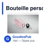 Bouteille personnalisable MOSS RE500 avec logo - 500ml en RPET - Miniature 5