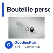 Bouteille personnalisable MOSS RE500 avec logo - 500ml en RPET - Miniature 10