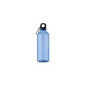 Variante bleu transparent - Bouteille personnalisable MOSS RE500 avec logo - 500ml en RPET