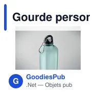 Gourde personnalisable MOSS RE750 avec logo en RPET 750ml - Miniature 4