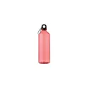 Variante rouge transparent - Gourde personnalisable MOSS RE750 avec logo en RPET 750ml