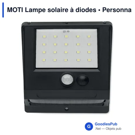 MOTI Lampe solaire à diodes