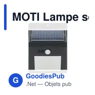 MOTI Lampe solaire à diodes - Miniature 3