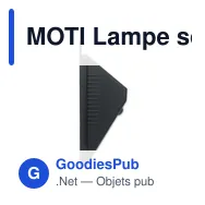 MOTI Lampe solaire à diodes - Miniature 4