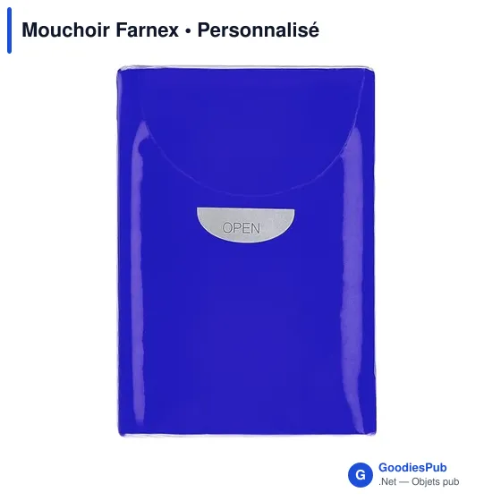 Mouchoirs en cellulose personnalisables avec logo - Mouchoir Farnex - Image 10