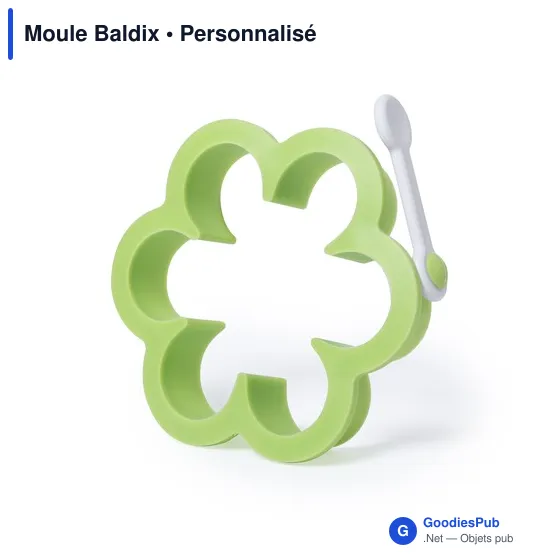 Moule en silicone personnalisable Baldix avec logo - Image 2