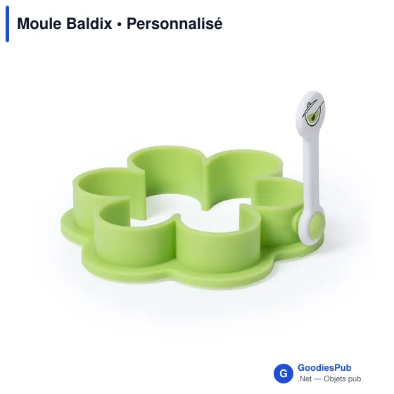 Moule en silicone personnalisable Baldix avec logo - Image 4