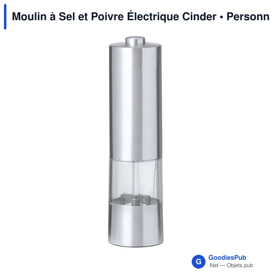 Moulin à Sel et Poivre Électrique Cinder - Image 2
