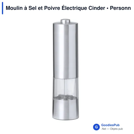 Moulin à Sel et Poivre Électrique Cinder - Image 3
