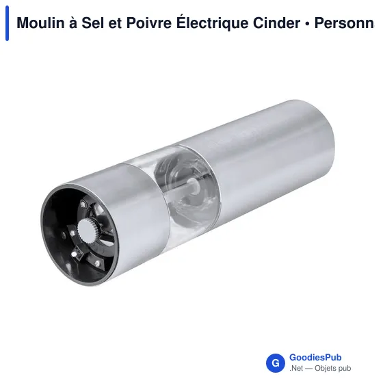Moulin à Sel et Poivre Électrique Cinder - Image 4