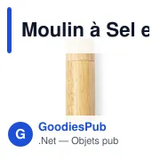 Moulin à Sel et Poivre Personnalisable avec Logo - Yonan - Miniature 3