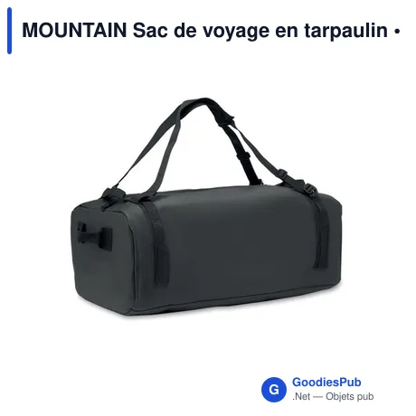 MOUNTAIN Sac de voyage en tarpaulin