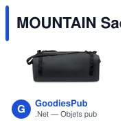 MOUNTAIN Sac de voyage en tarpaulin - Miniature 2