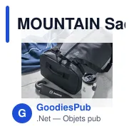 MOUNTAIN Sac de voyage en tarpaulin - Miniature 4