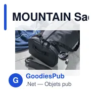 MOUNTAIN Sac de voyage en tarpaulin - Miniature 5
