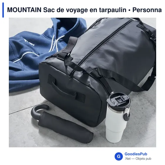 MOUNTAIN Sac de voyage en tarpaulin - Image 5