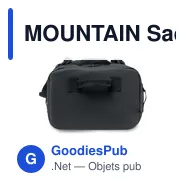 MOUNTAIN Sac de voyage en tarpaulin - Miniature 7