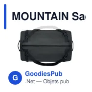 MOUNTAIN Sac de voyage en tarpaulin - Miniature 8