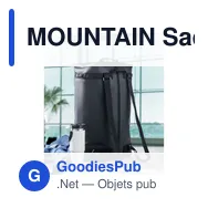 MOUNTAIN Sac de voyage en tarpaulin - Miniature 9