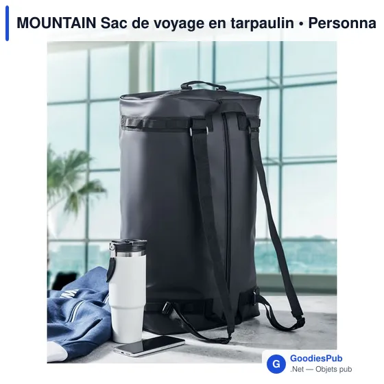 MOUNTAIN Sac de voyage en tarpaulin - Image 9