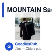 MOUNTAIN Sac de voyage en tarpaulin - Miniature 10